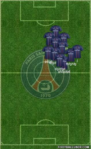 Paris Saint-Germain Formation 2013