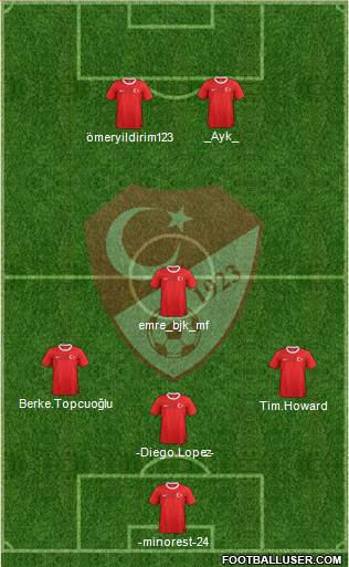 Turkey Formation 2013