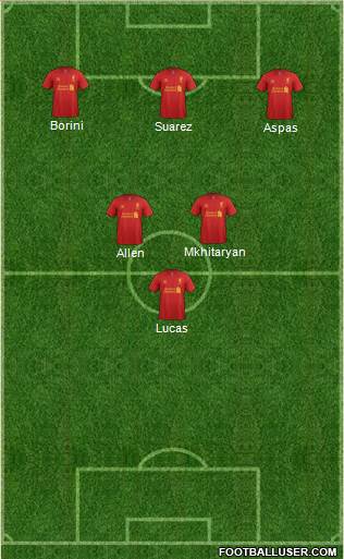 Liverpool Formation 2013