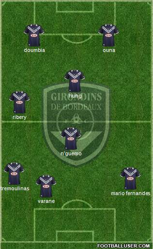 FC Girondins de Bordeaux Formation 2013