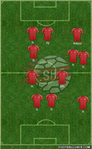Albania Formation 2013