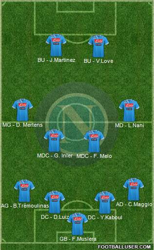 Napoli Formation 2013