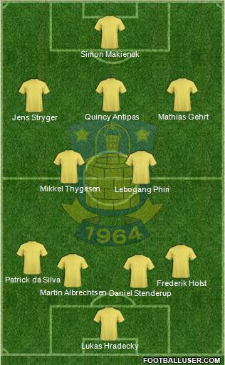 Brøndbyernes Idrætsforening Formation 2013
