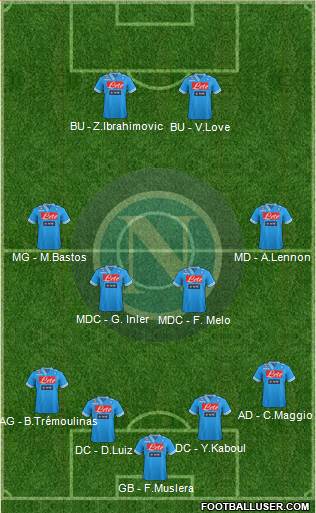 Napoli Formation 2013