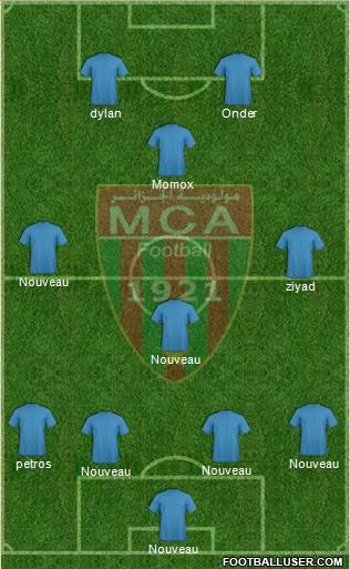 Mouloudia Club d'Alger Formation 2013