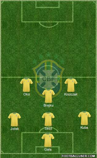 Brazil Formation 2013