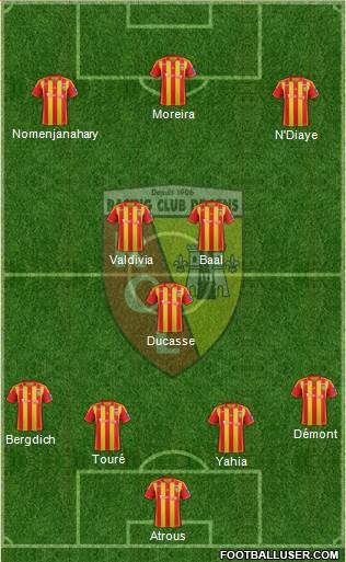 Racing Club de Lens Formation 2013