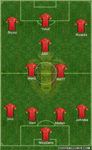 Belgium Formation 2013