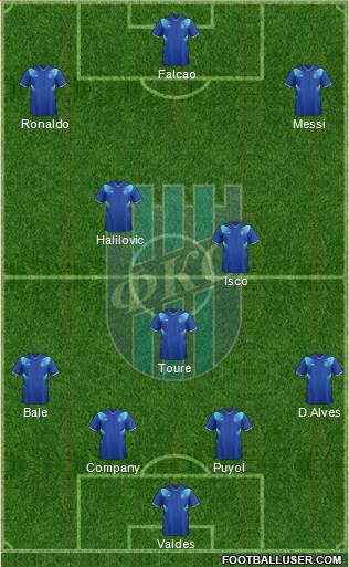 FK Smederevo Formation 2013
