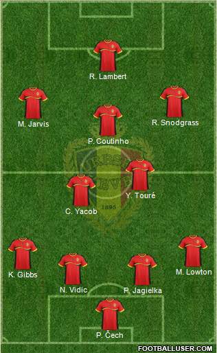Belgium Formation 2013