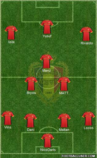 Belgium Formation 2013