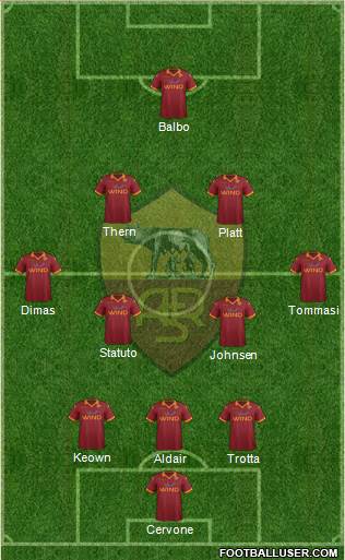 AS Roma Formation 2013