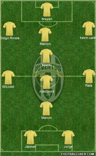 Juventus Formation 2013