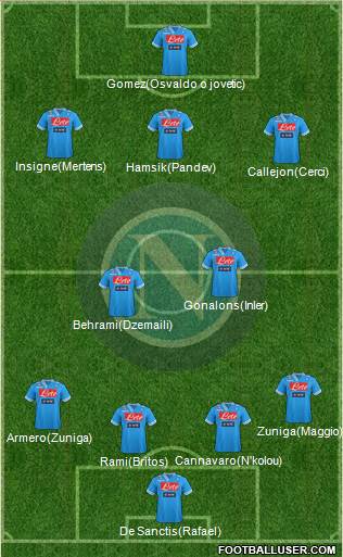 Napoli Formation 2013