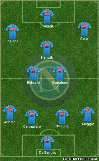 Napoli Formation 2013
