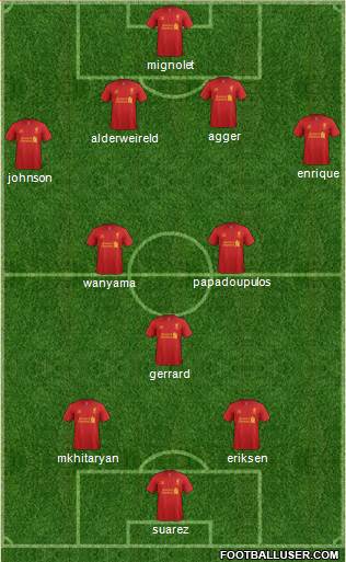 Liverpool Formation 2013