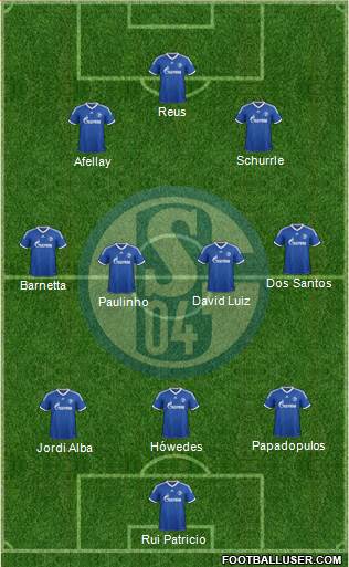 FC Schalke 04 Formation 2013
