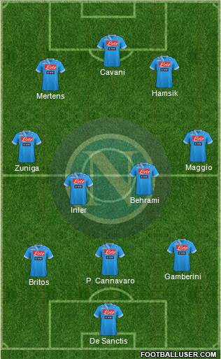 Napoli Formation 2013