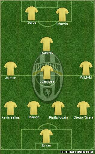 Juventus Formation 2013