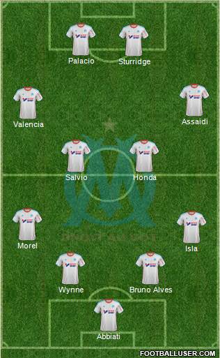 Olympique de Marseille Formation 2013