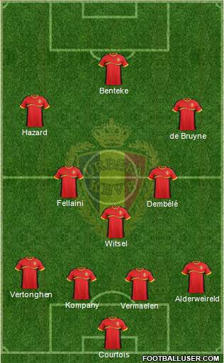 Belgium Formation 2013
