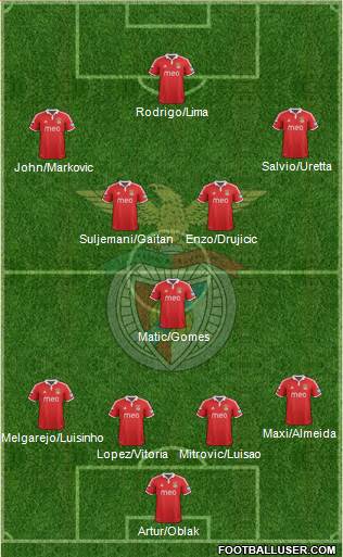 Sport Lisboa e Benfica - SAD Formation 2013