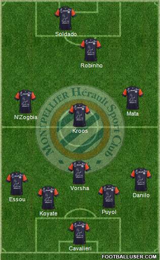Montpellier Hérault Sport Club Formation 2013
