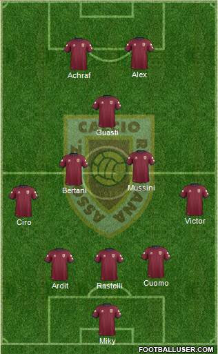 Reggiana Formation 2013