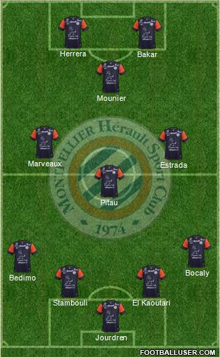 Montpellier Hérault Sport Club Formation 2013