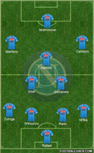 Napoli Formation 2013