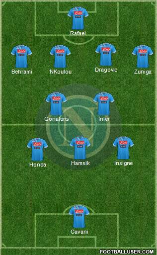 Napoli Formation 2013