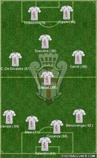 Pro Vercelli Formation 2013