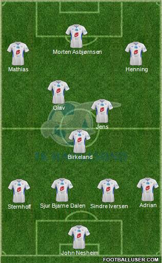 FK Haugesund Formation 2013