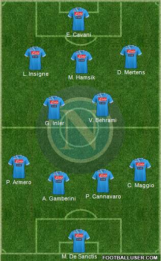 Napoli Formation 2013