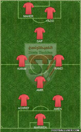 Stade Tunisien Formation 2013