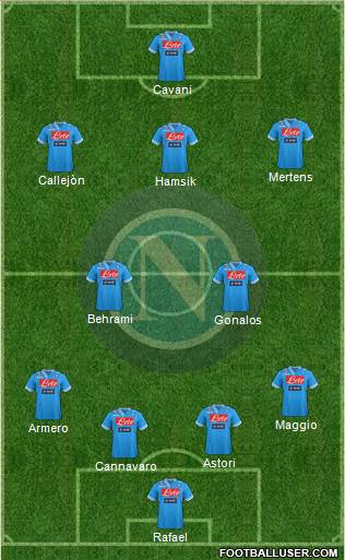 Napoli Formation 2013