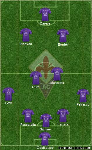 Fiorentina Formation 2013
