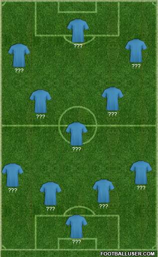 England Formation 2013