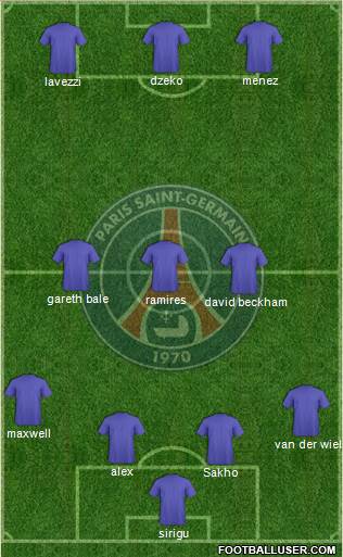 Paris Saint-Germain Formation 2013