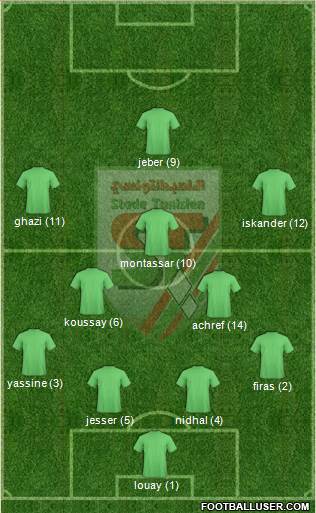 Stade Tunisien Formation 2013