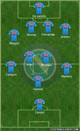 Napoli Formation 2013