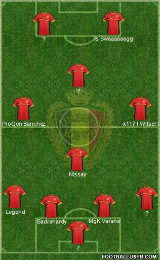 Belgium Formation 2013