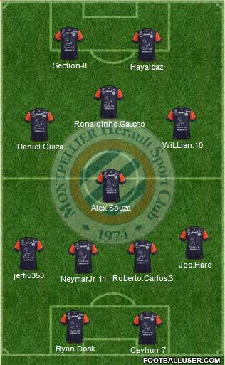 Montpellier Hérault Sport Club Formation 2013
