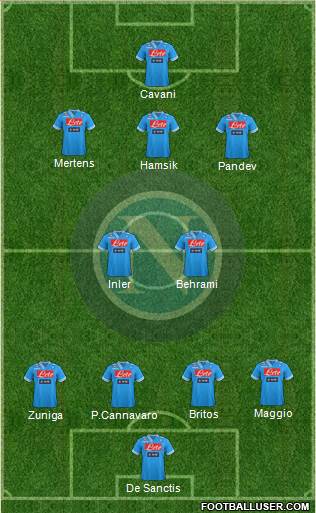 Napoli Formation 2013