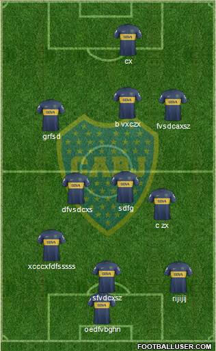 Boca Juniors Formation 2013