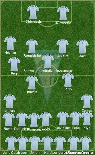 C.P. Ejido S.A.D. Formation 2013