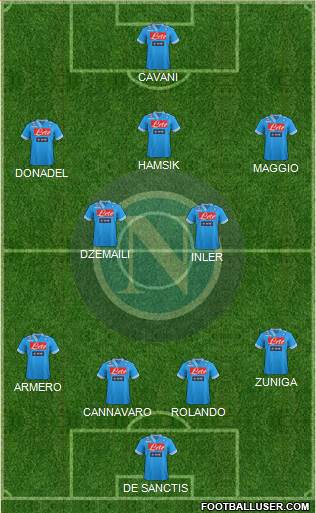 Napoli Formation 2013