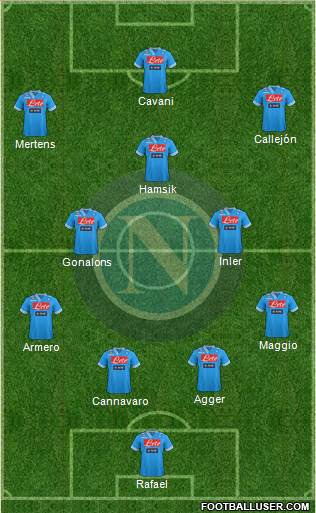 Napoli Formation 2013