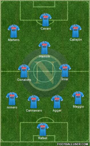 Napoli Formation 2013
