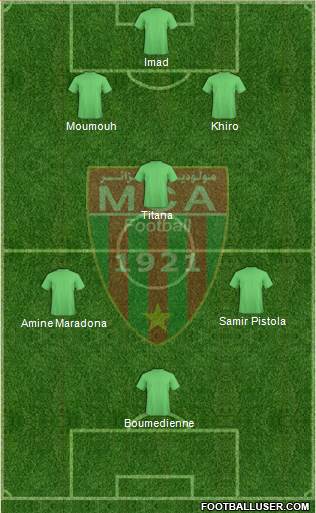 Mouloudia Club d'Alger Formation 2013